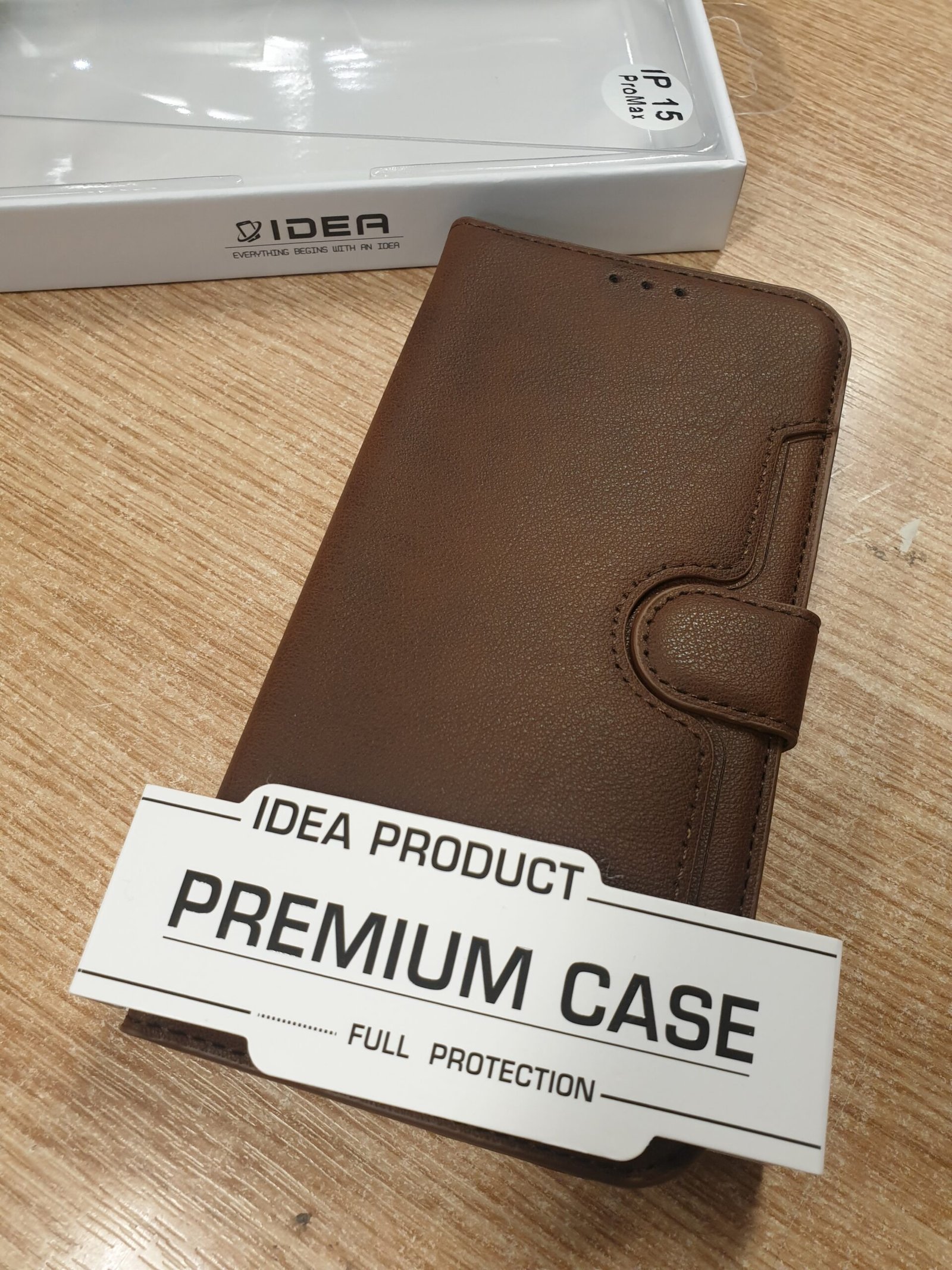 Premium PU Leather Book Case IDEA1