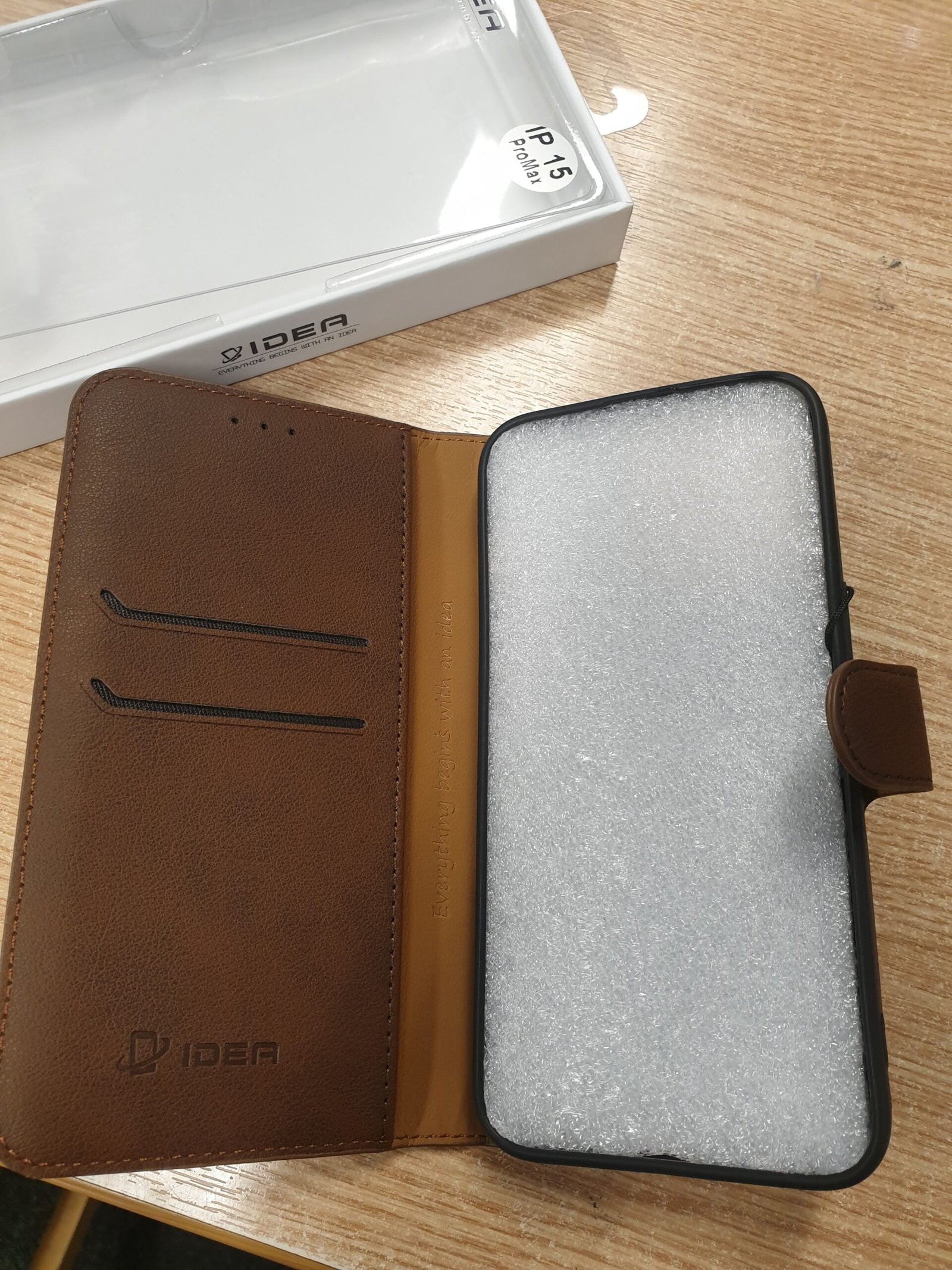Premium PU Leather Book Case IDEA2
